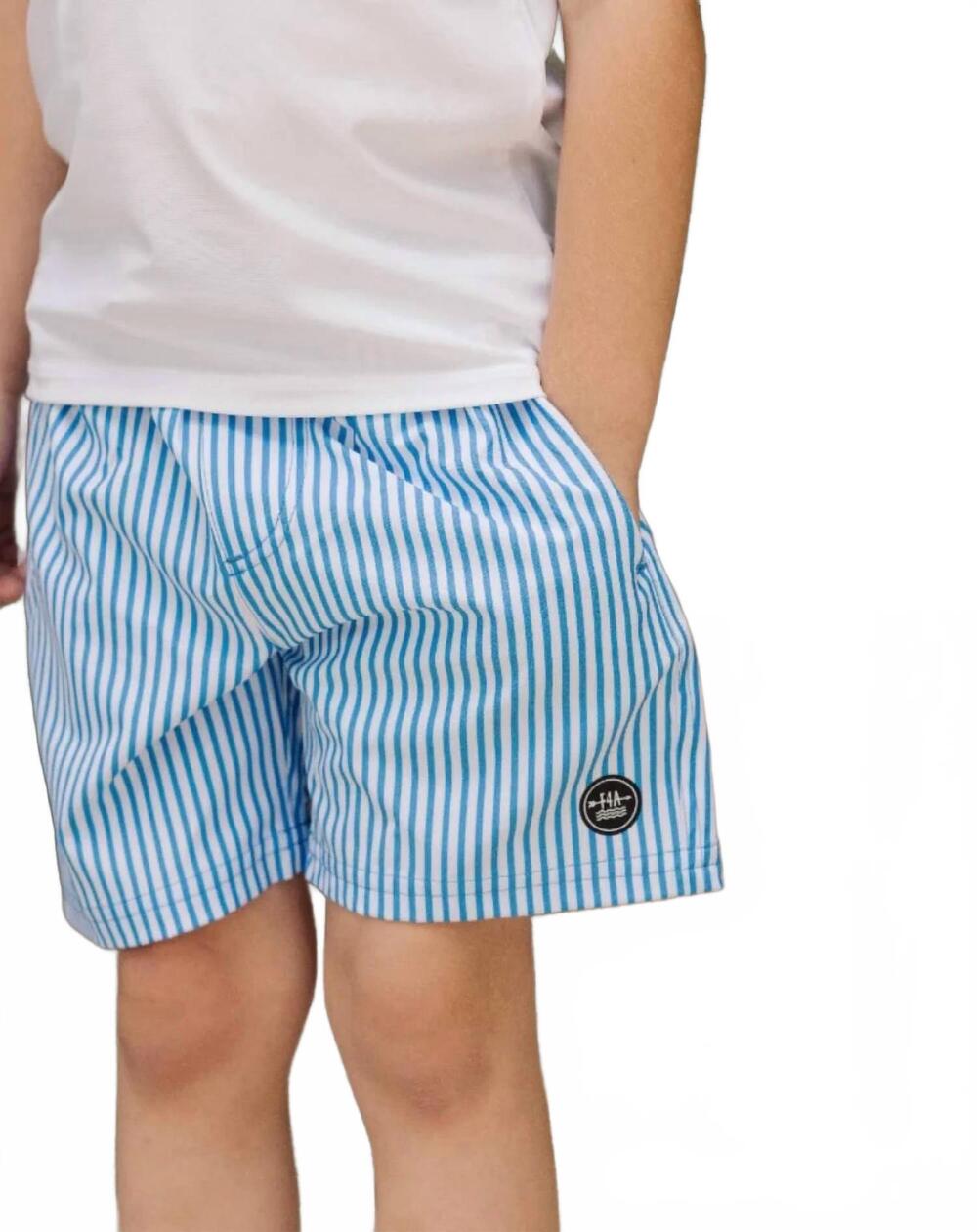 NEW FEATHER 4 ARROW volley trunks in marina blue